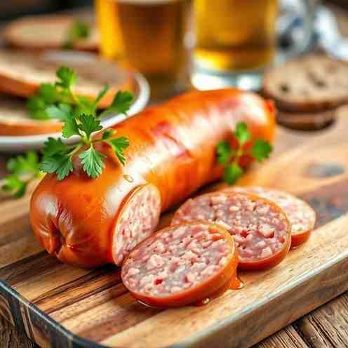 Czech Klobása Sausage